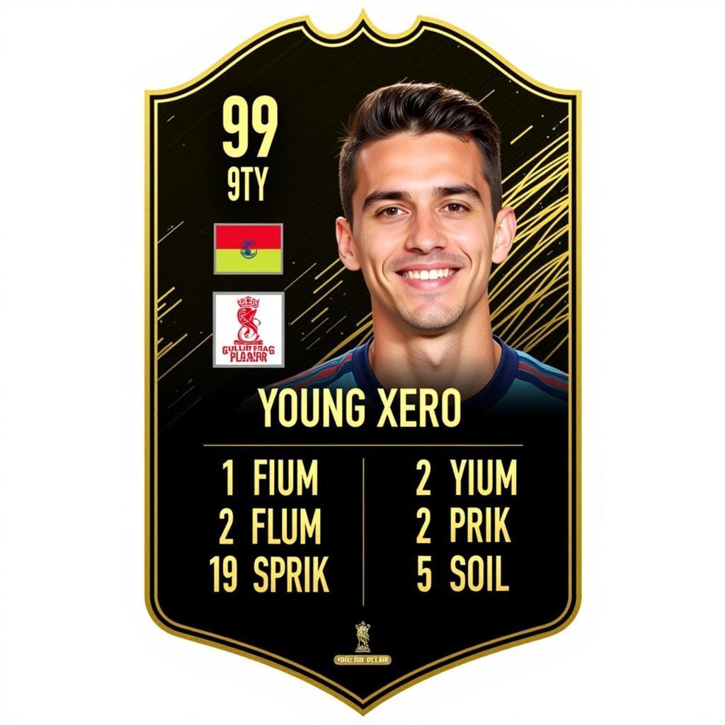 Example of a 19TY Player Card