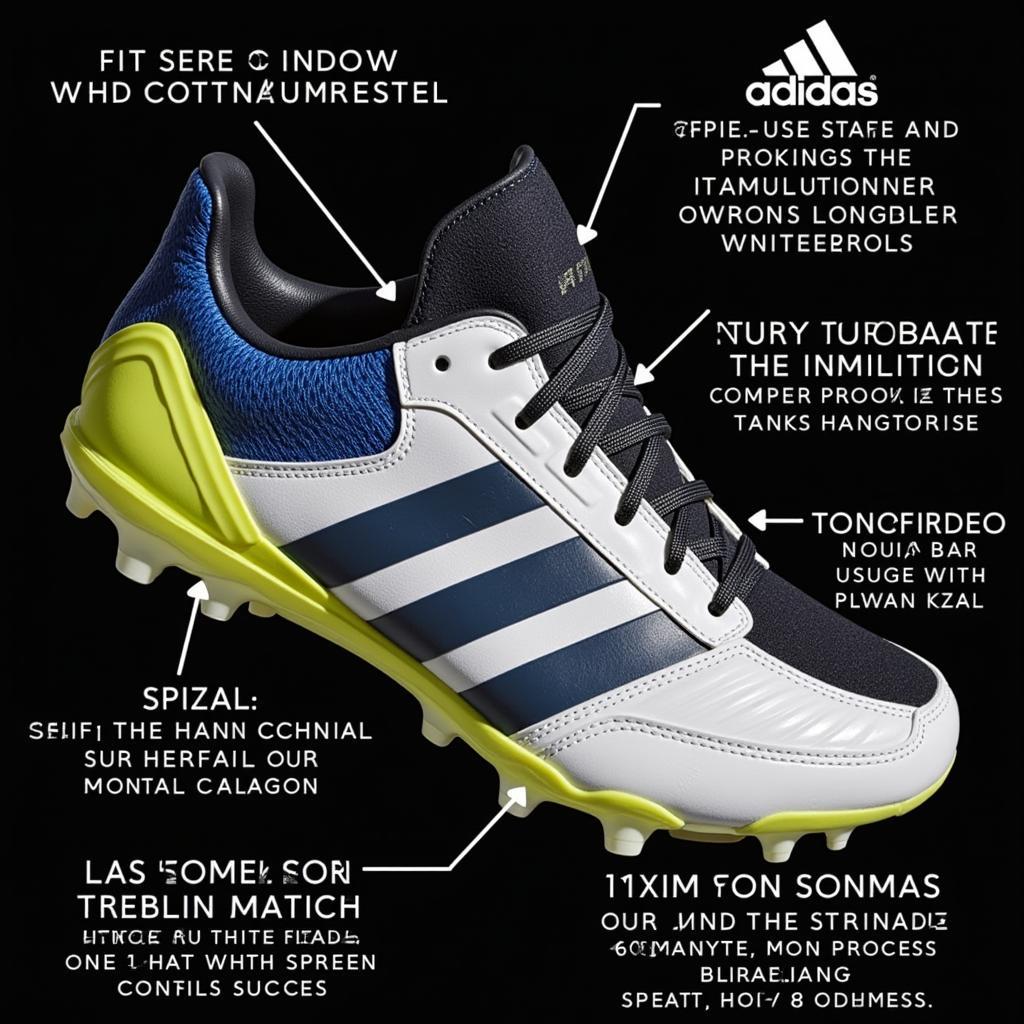 Close-up of Adidas X Speedportal technology