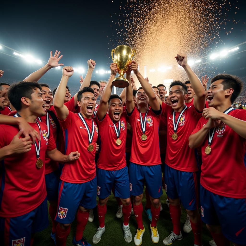 AFF Cup Victory Celebration