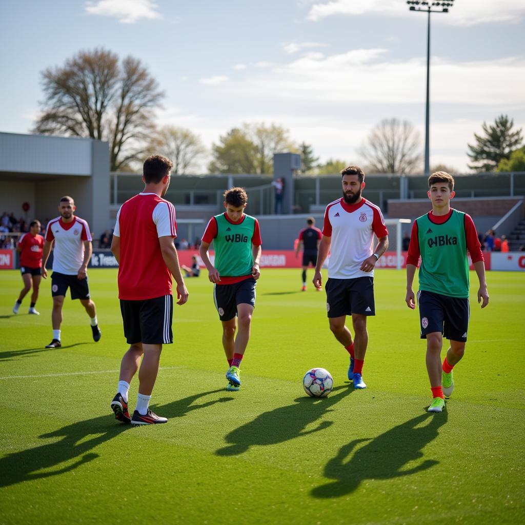 Ajax Youth Academy Training Session