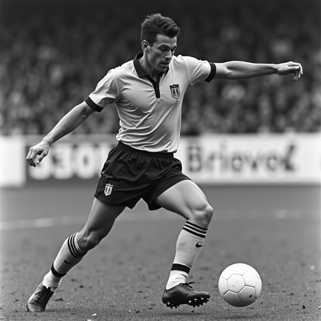 Alfred Kelbassa in action for Borussia Dortmund