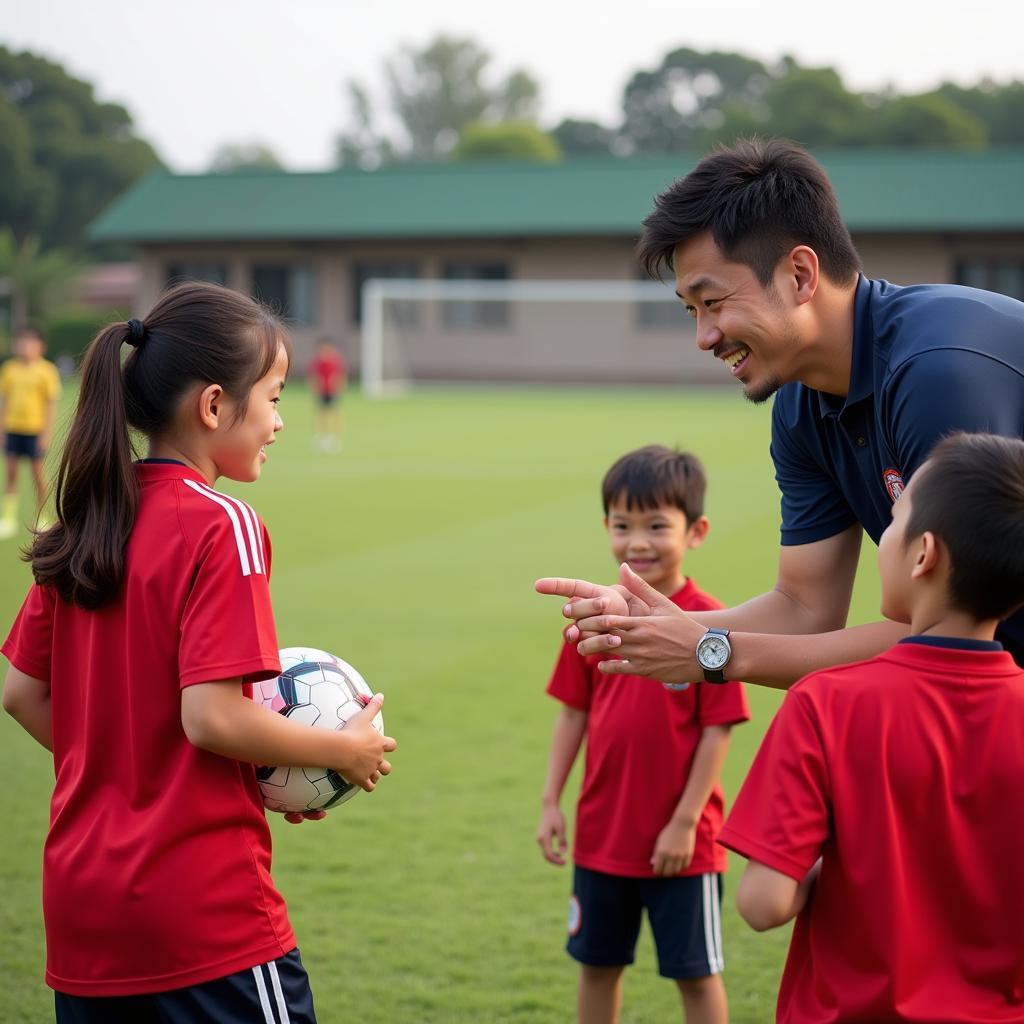 Anh Duc participating in community work