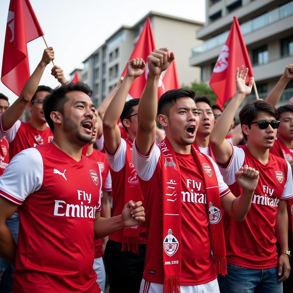 Arsenal Fans in Southeast Asia