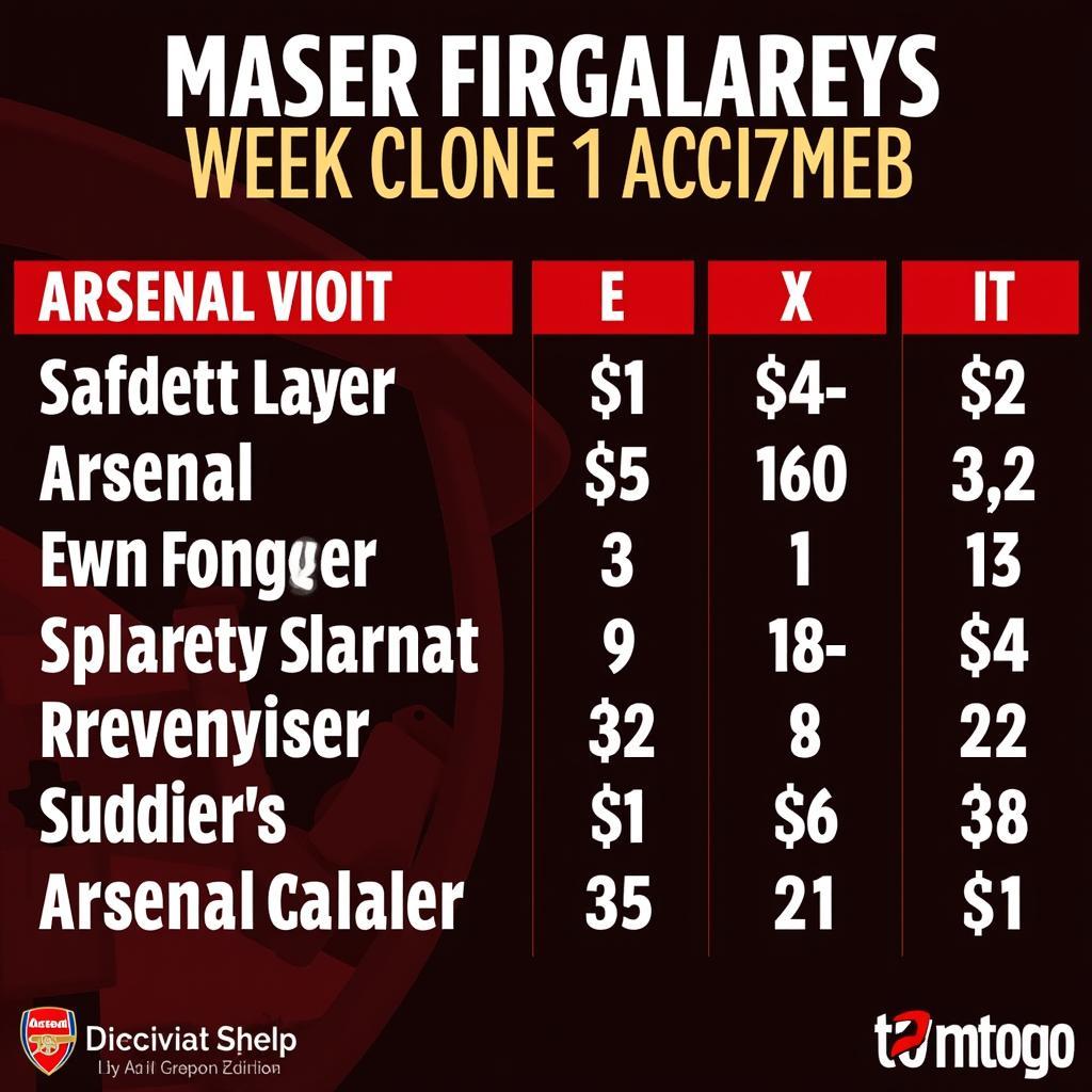 Arsenal's Highest Earners