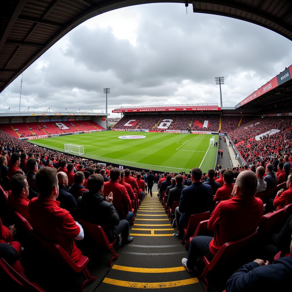 Ashton United's home ground