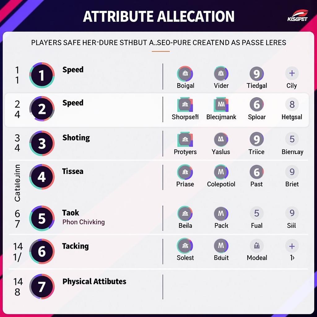 DLS 2019 Attribute Allocation Screen