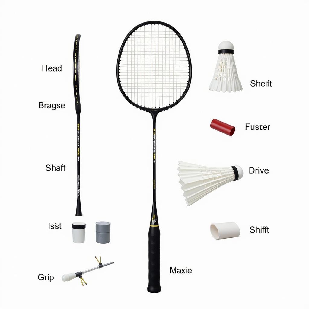 Understanding Badminton Racket Anatomy