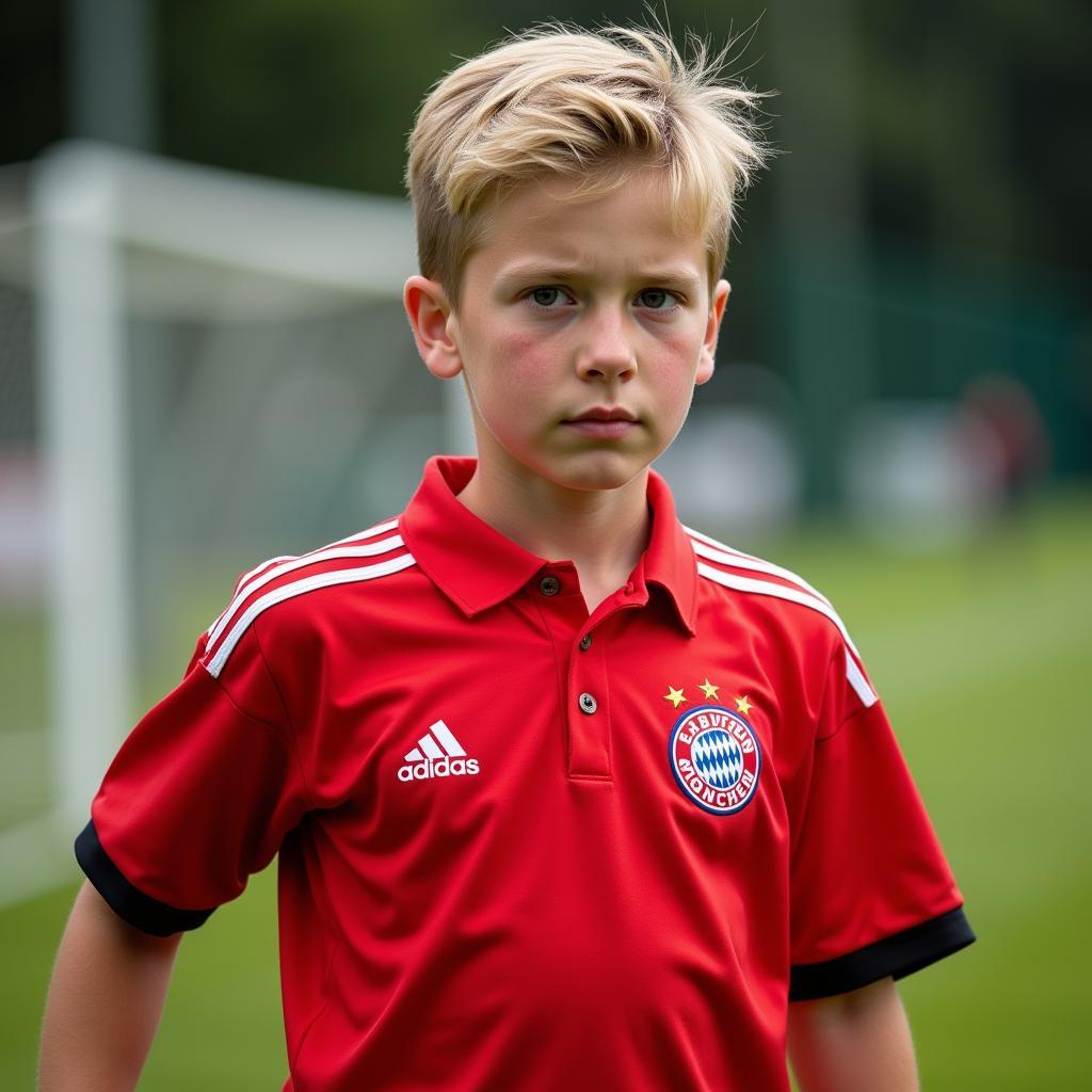 Bastian Schweinsteiger in his early Bayern Munich days