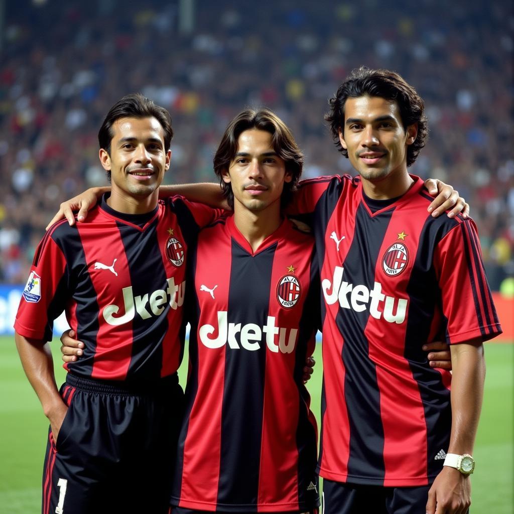 Brazilian Trio at AC Milan