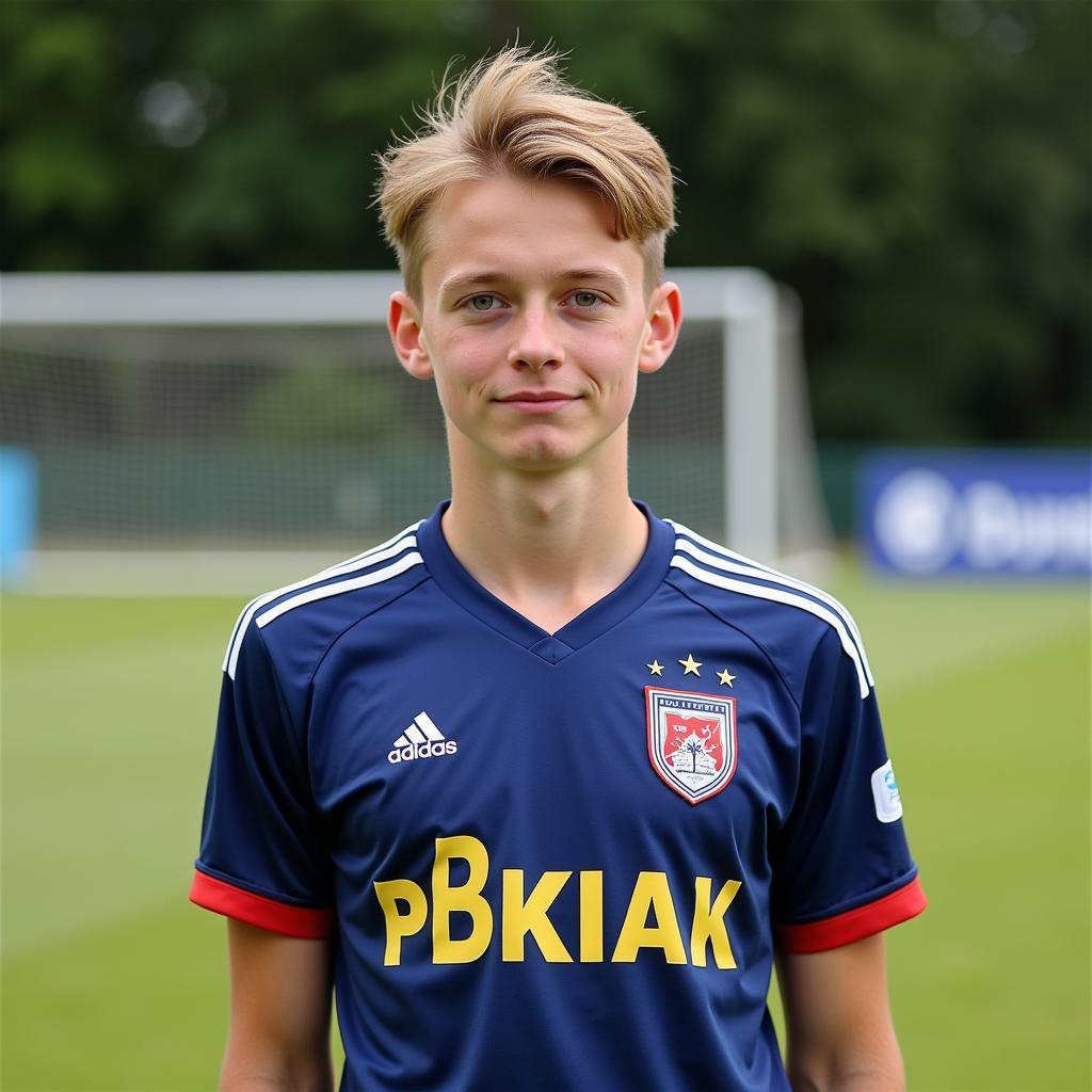 Haaland in Bryne FK Youth Team