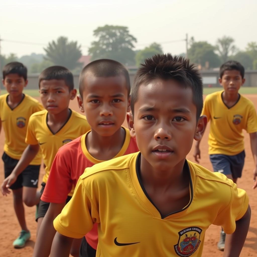 Cambodian Football Training