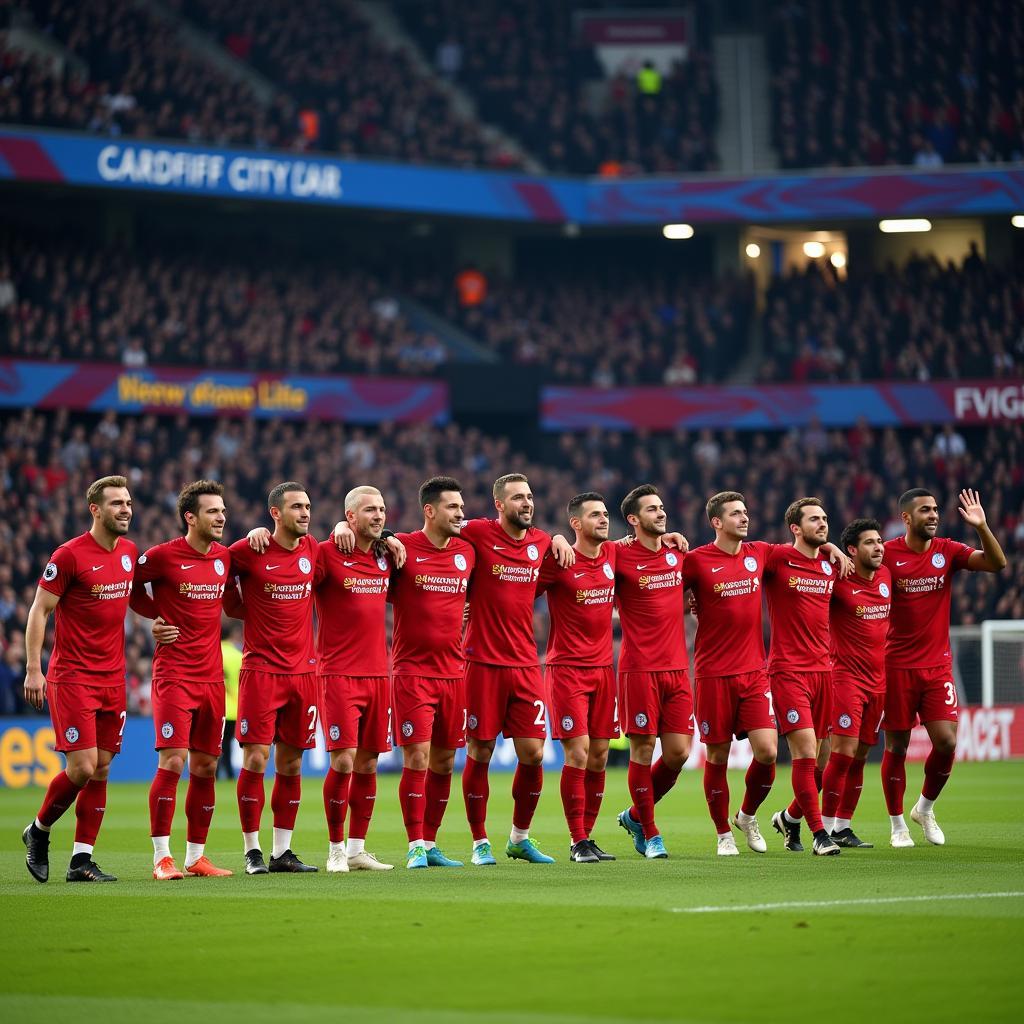 Cardiff City FC Squad Photo