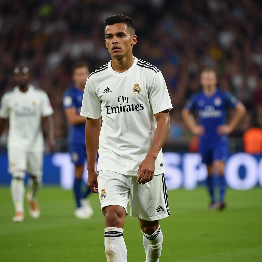 Casemiro in Real Madrid Jersey