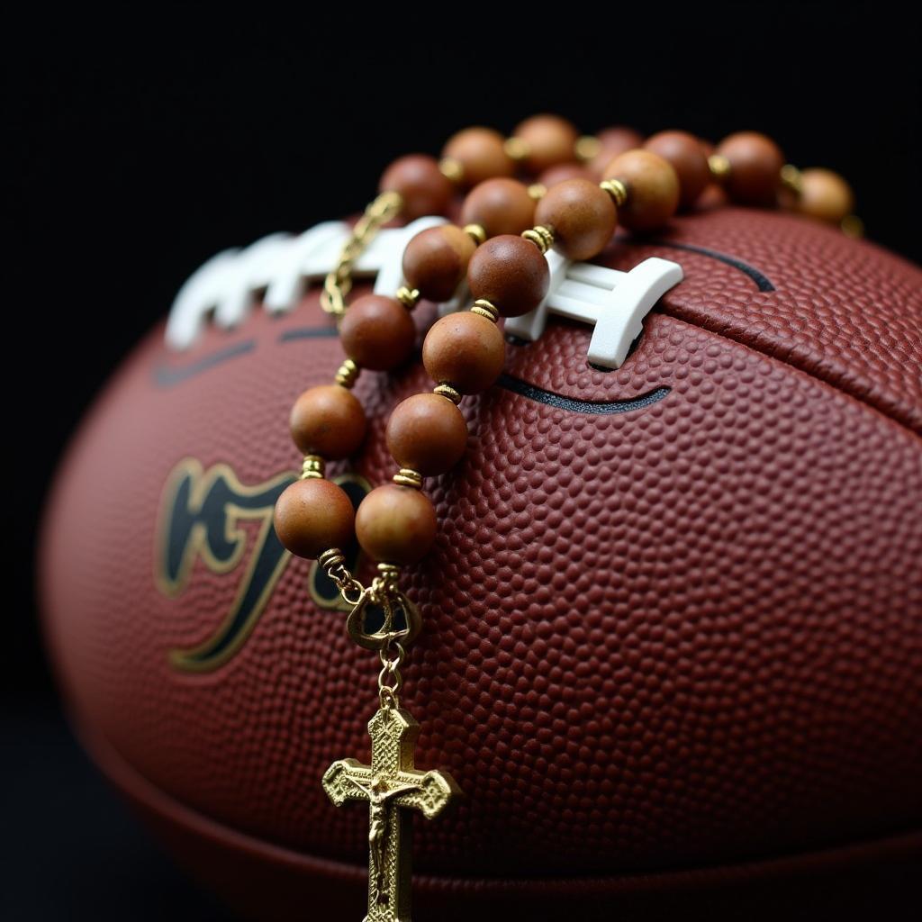 Catholic symbols in football