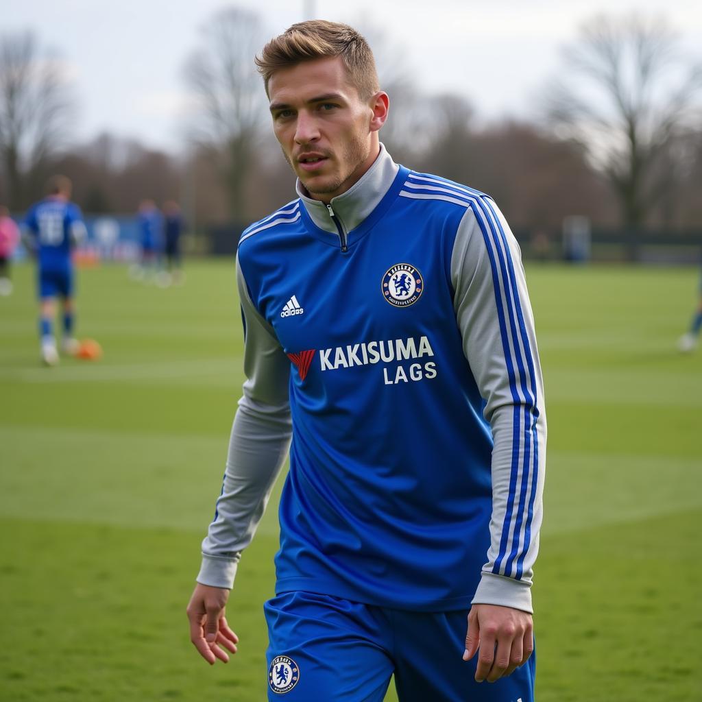 Chelsea Academy Training: Levi Colwill in Action