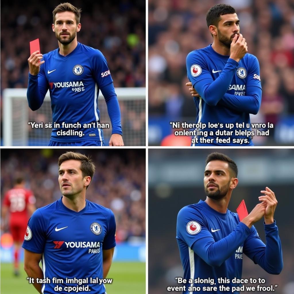 The Psychological Impact of Red Cards on Chelsea Players