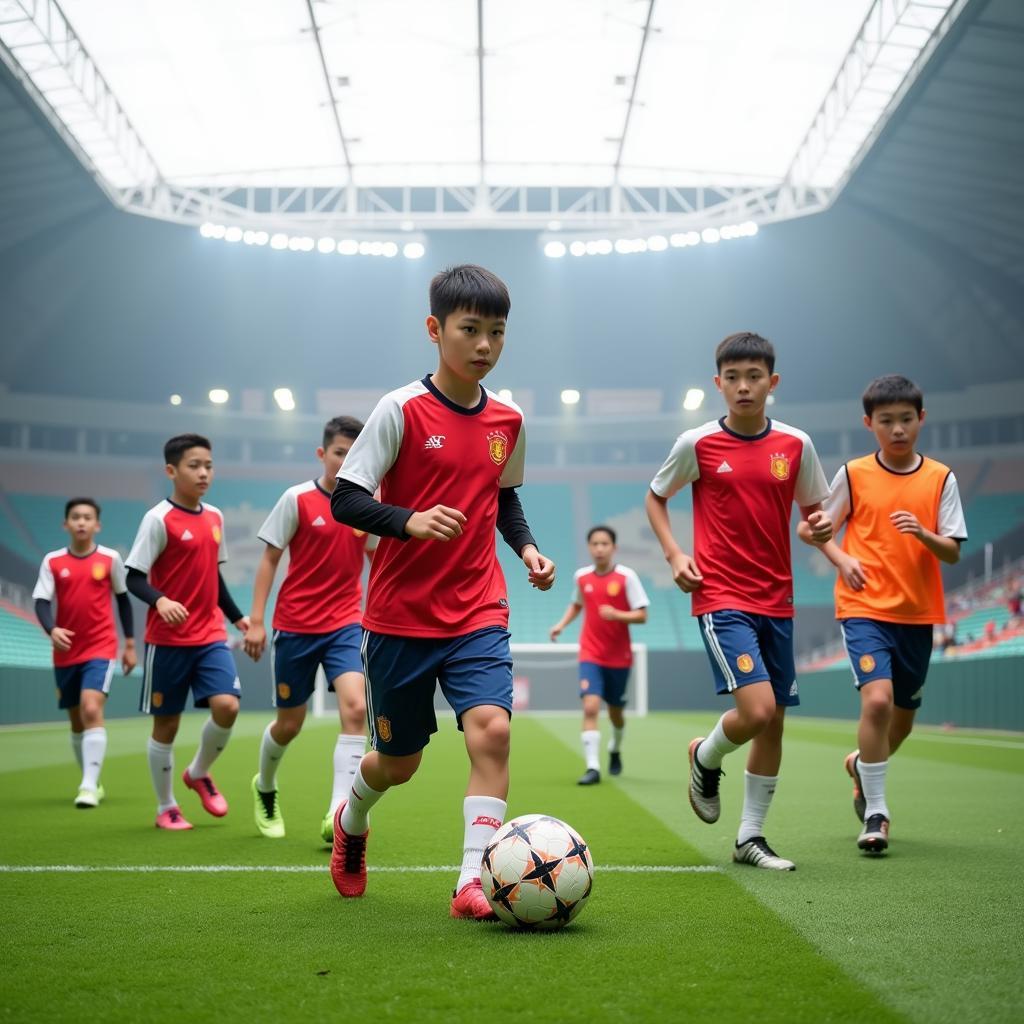 Chinese Young Footballers