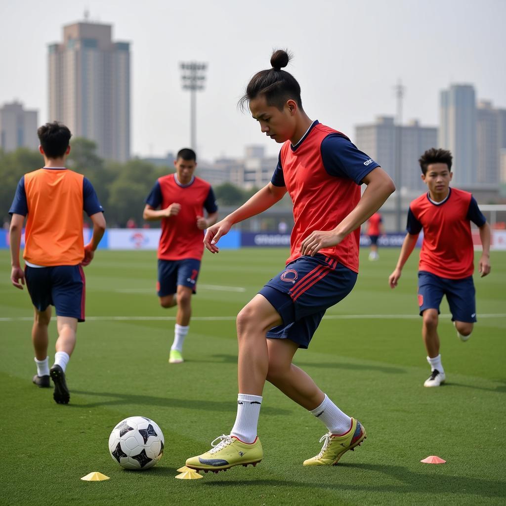 Chinese Youth Football Training