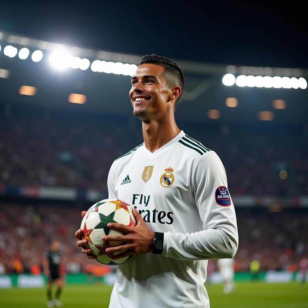 Cristiano Ronaldo in Al-Nassr Jersey