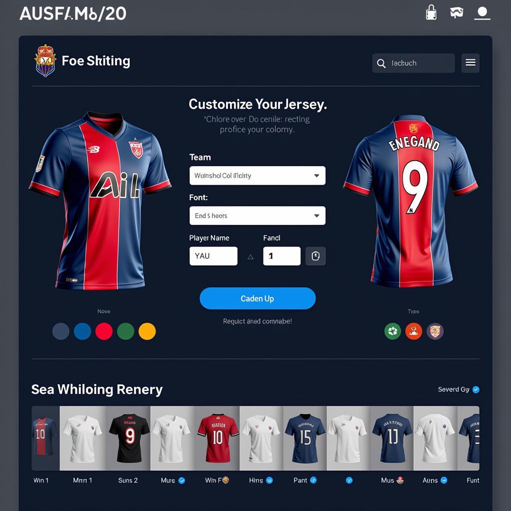 Designing Custom Football Jersey Online