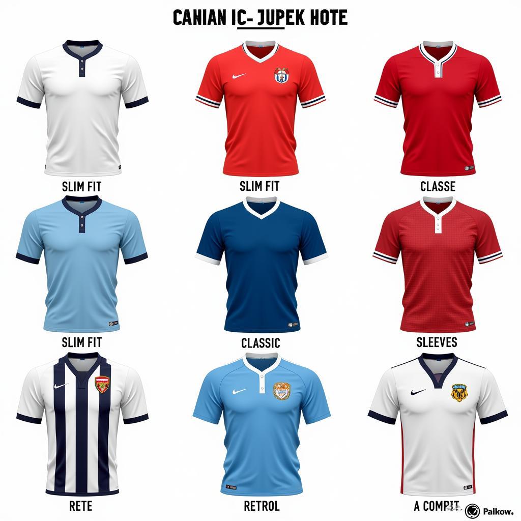 Football Jersey Styles