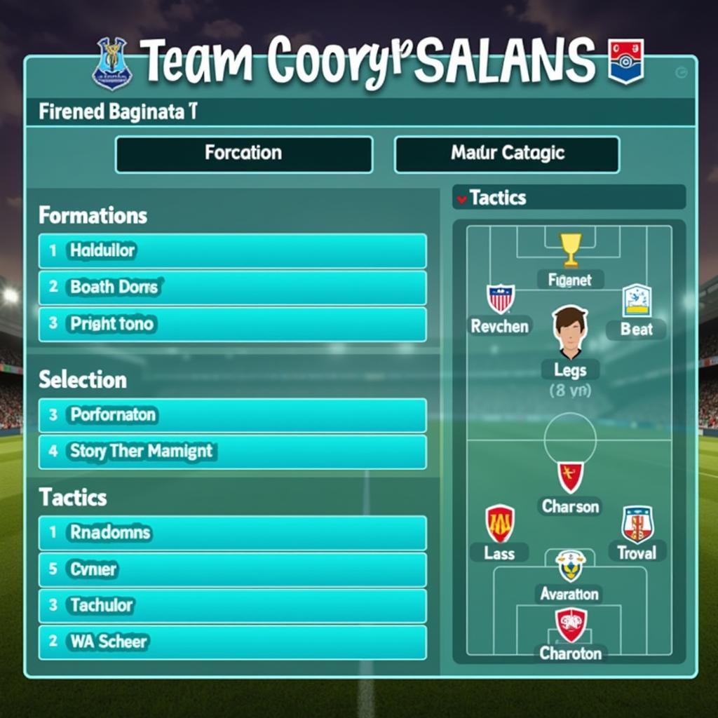 Dream League Soccer 2018 Team Management