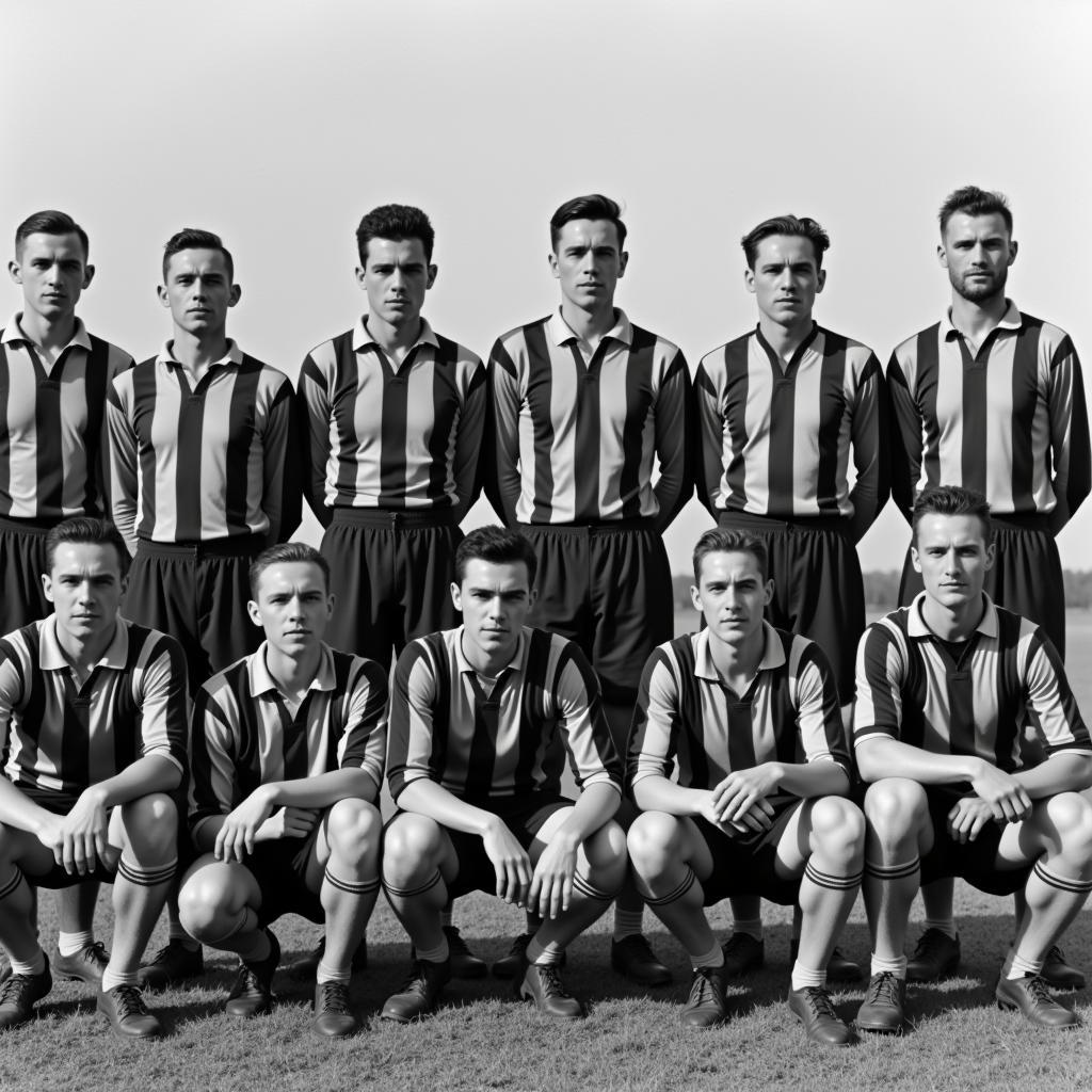 Early Atalanta team photo