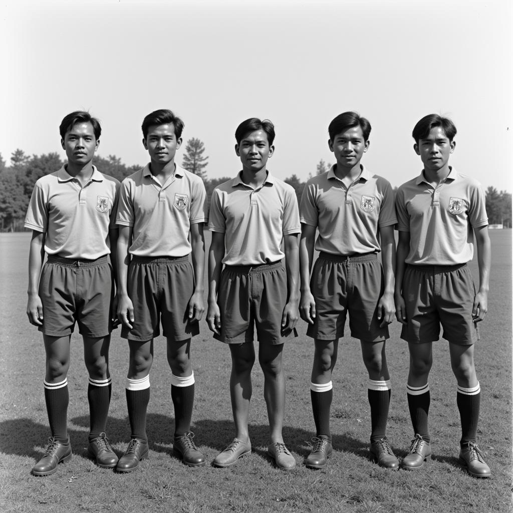 Early Vietnamese Football Team