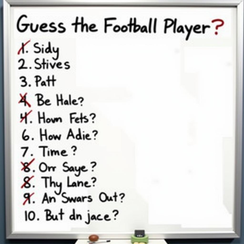 Elimination Process in Football Player Game