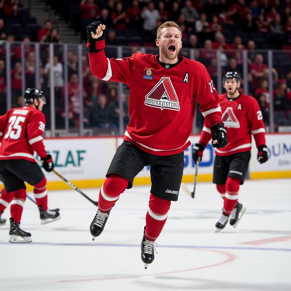 Erling Haaland celebrates a goal