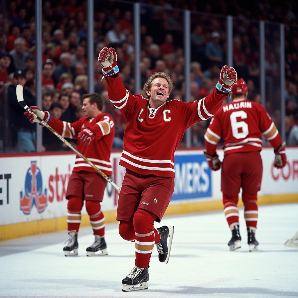 Erling Haaland celebrating a goal