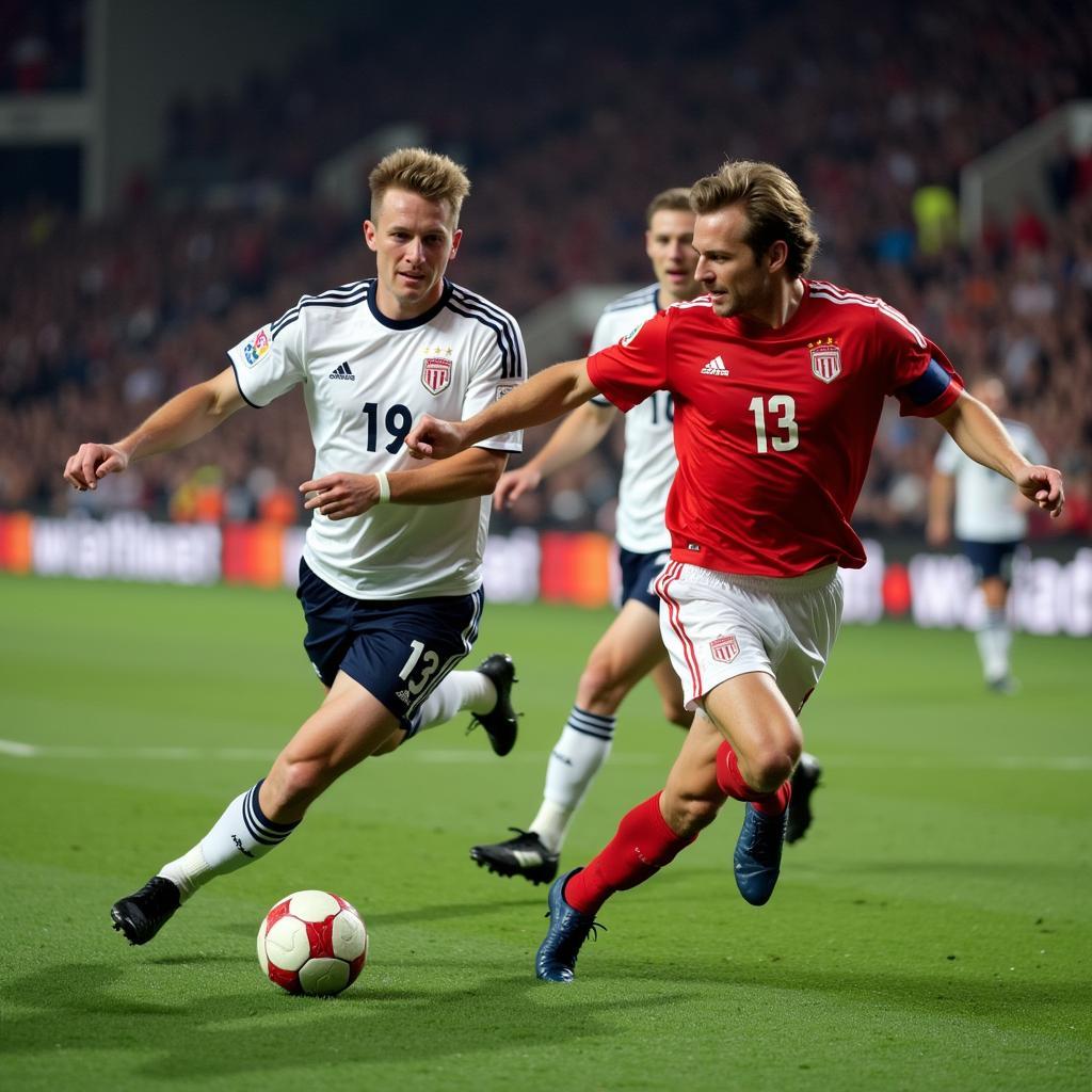 Erling Haaland celebrating a goal