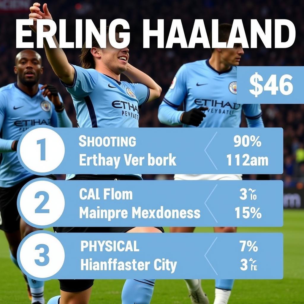 Erling Haaland FC 24 Player Ratings