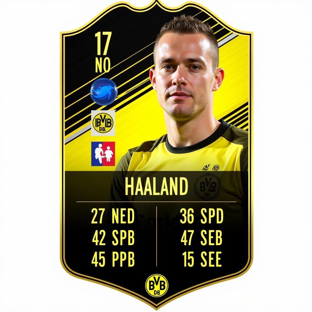 Erling Haaland's FIFA 20 Ultimate Team card