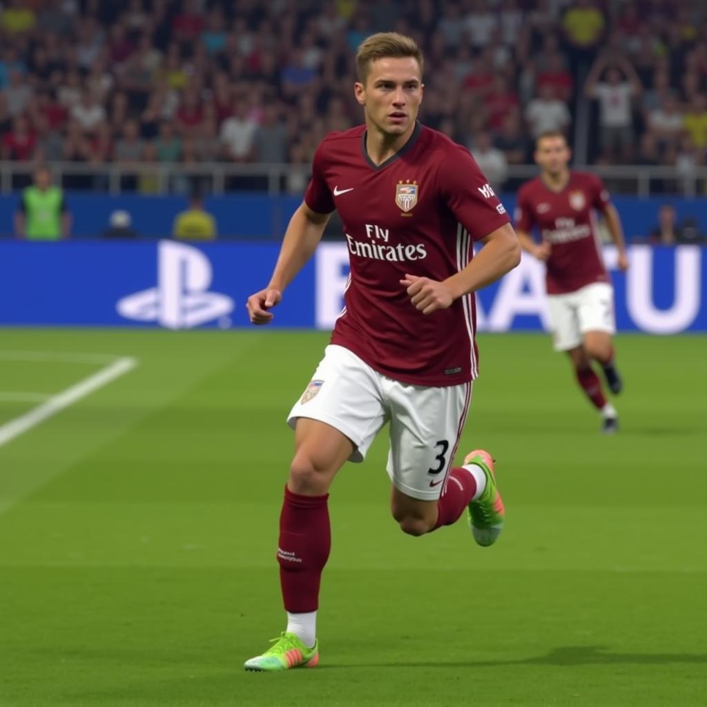 Erling Haaland in FIFA 23 Gameplay