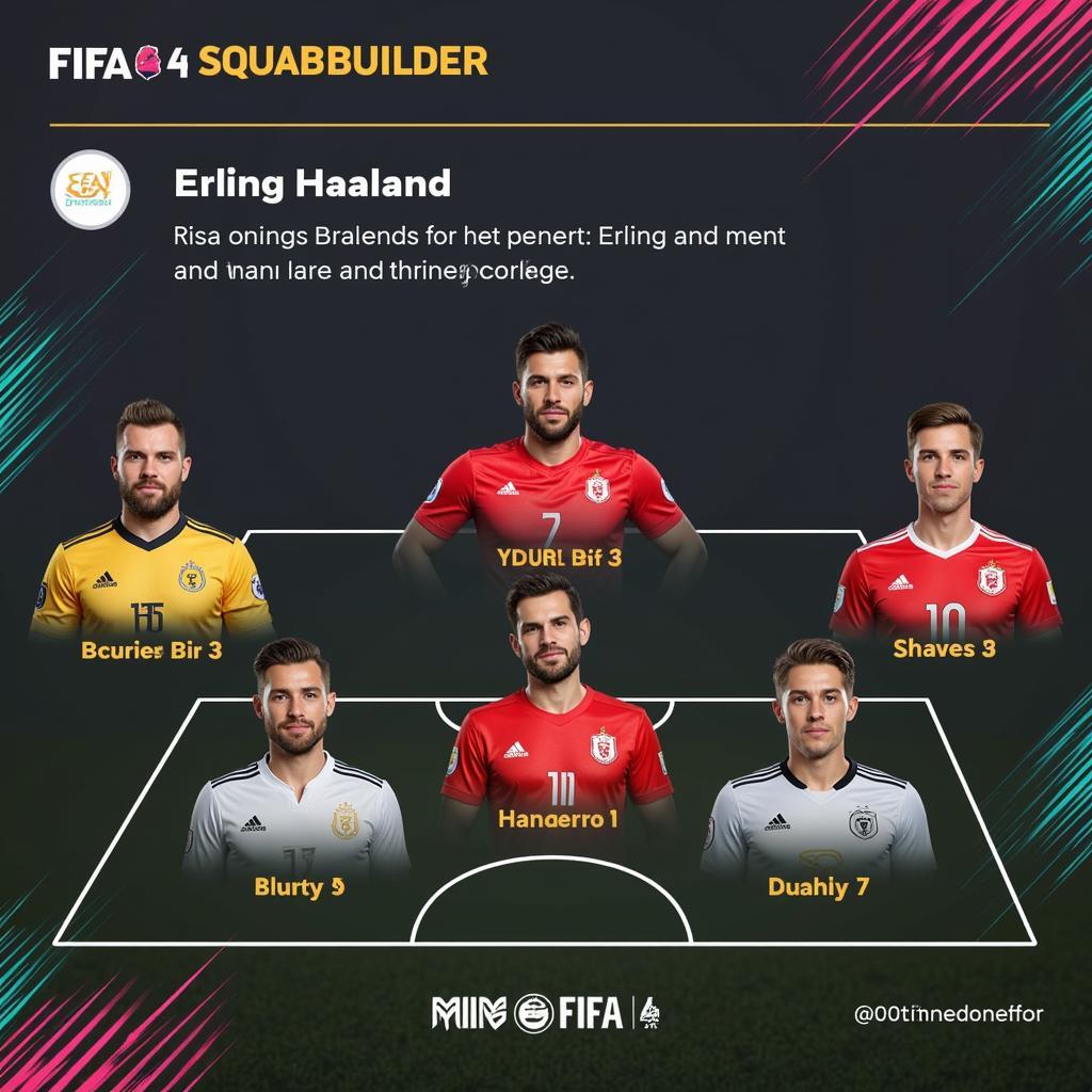 Building a Squad with Erling Haaland in FIFA Online 4