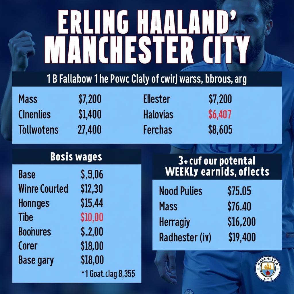 Erling Haaland's Salary Breakdown