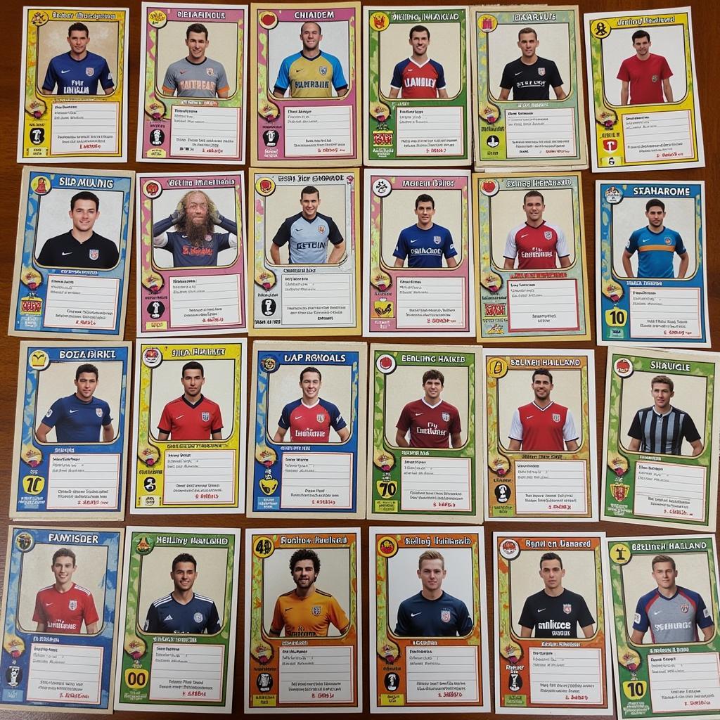 Erling Haaland Match Attax Card Collection