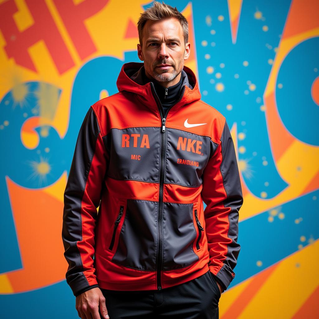 Erling Haaland in a Nike campaign