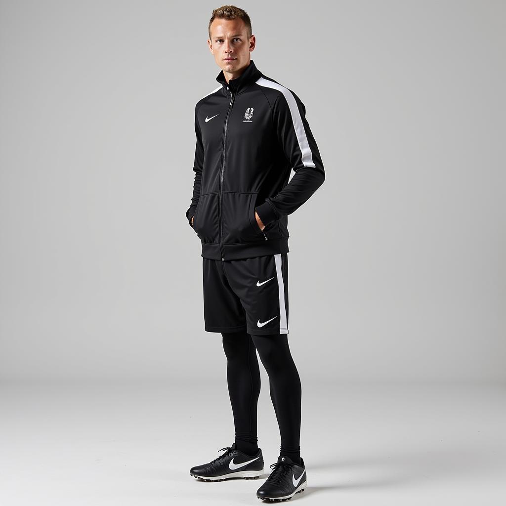 Erling Haaland in a Nike photoshoot 