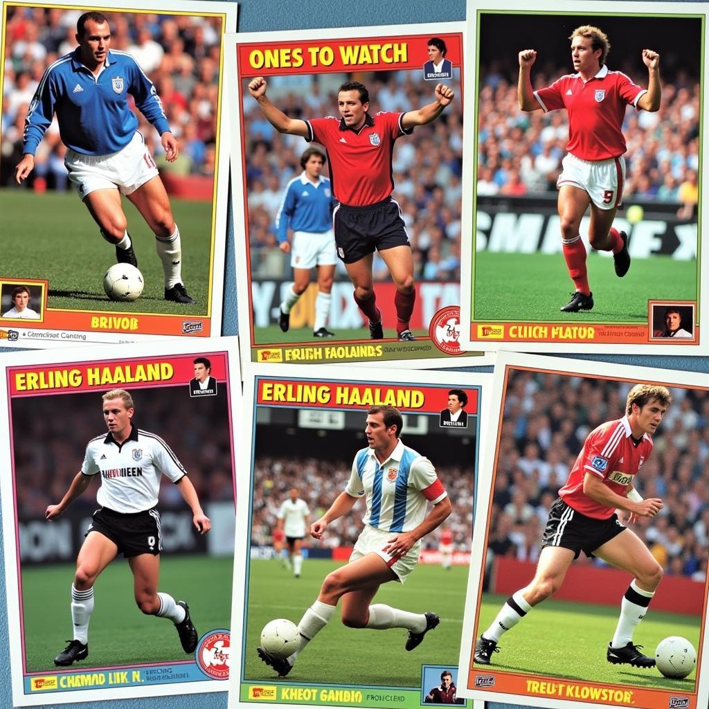 Erling Haaland Ones to Watch Card Collection