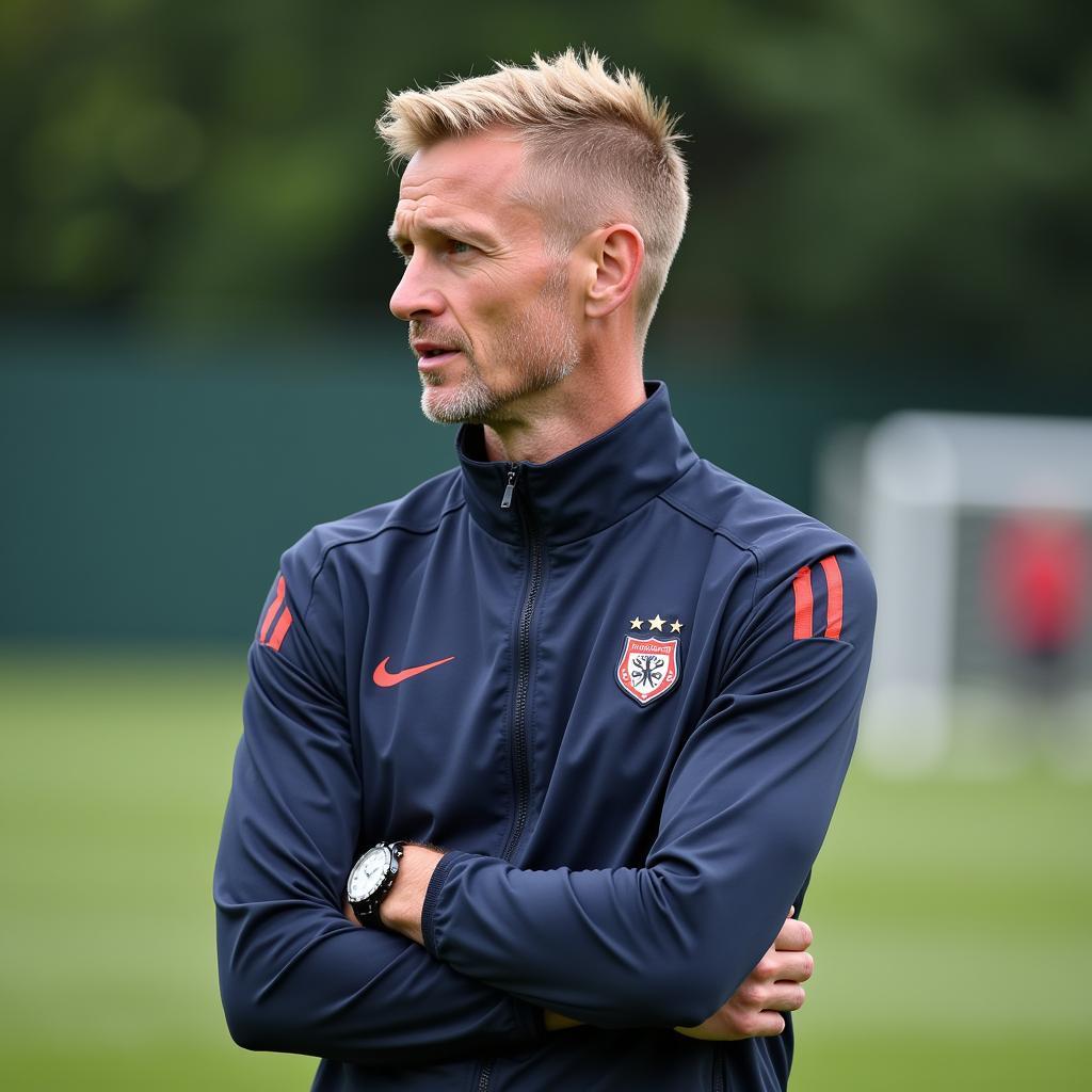 Erling Haaland sporting a Rolex watch during training