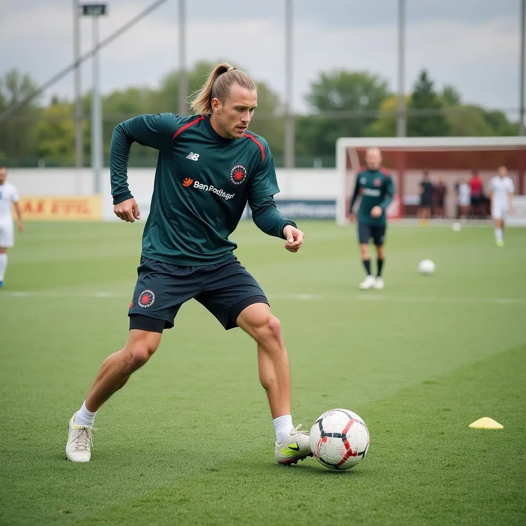 Erling Haaland Training