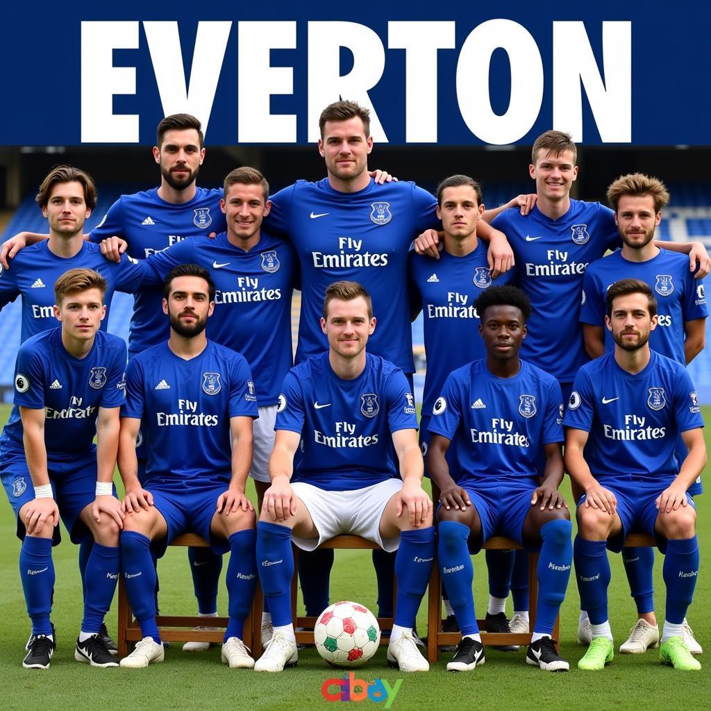 Everton Squad Photo 2019/2020