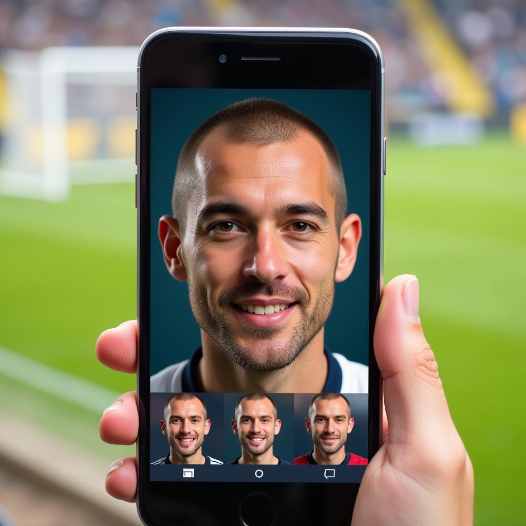 Footballer Face Swap App