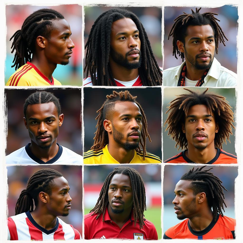 Famous Footballers with Dreadlocks