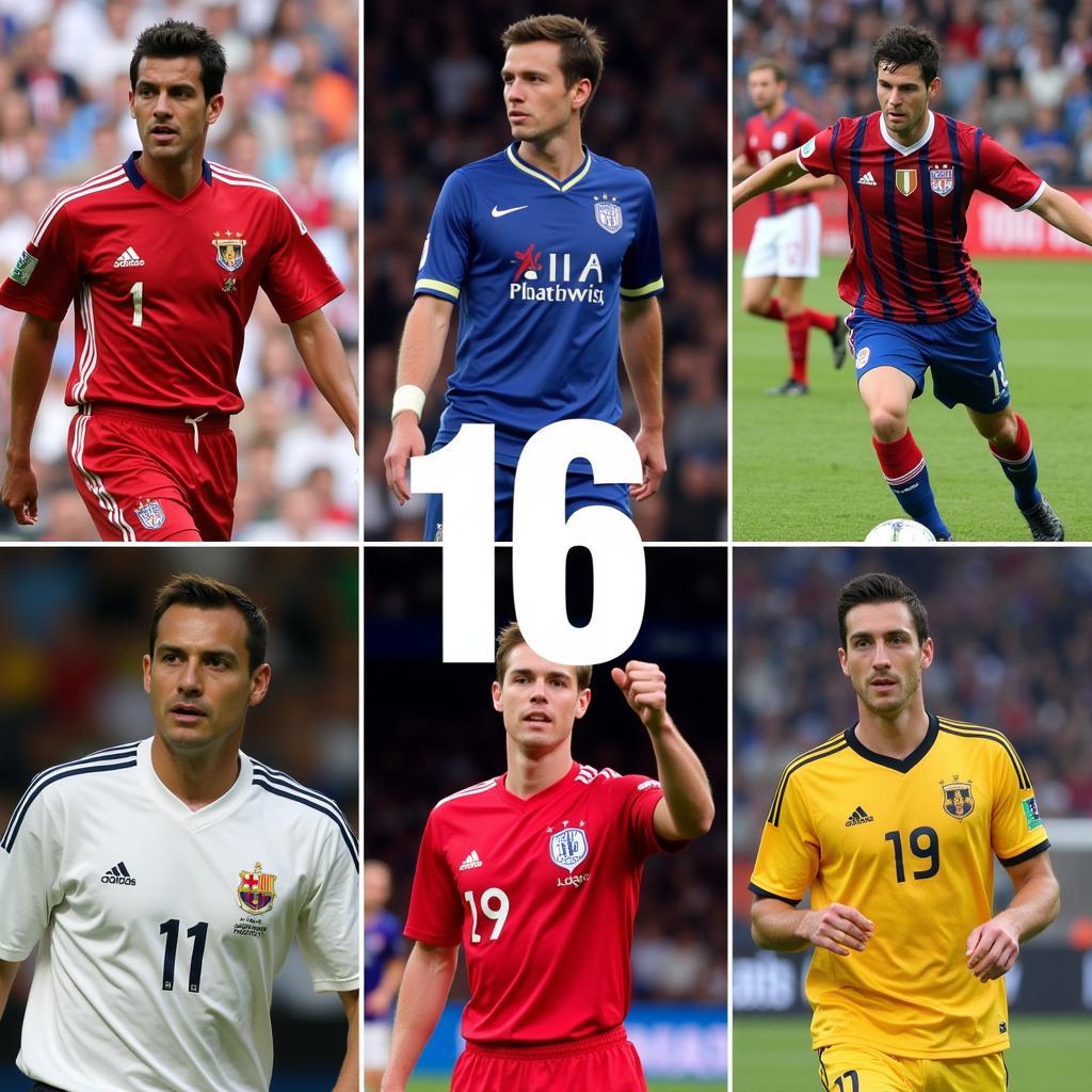 Famous Soccer Players with the Number 16