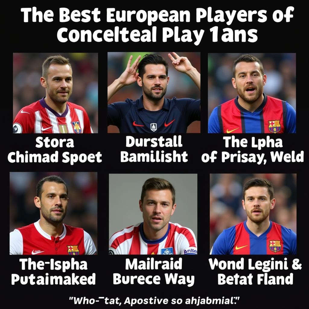 Fans Debating Best European Football Players