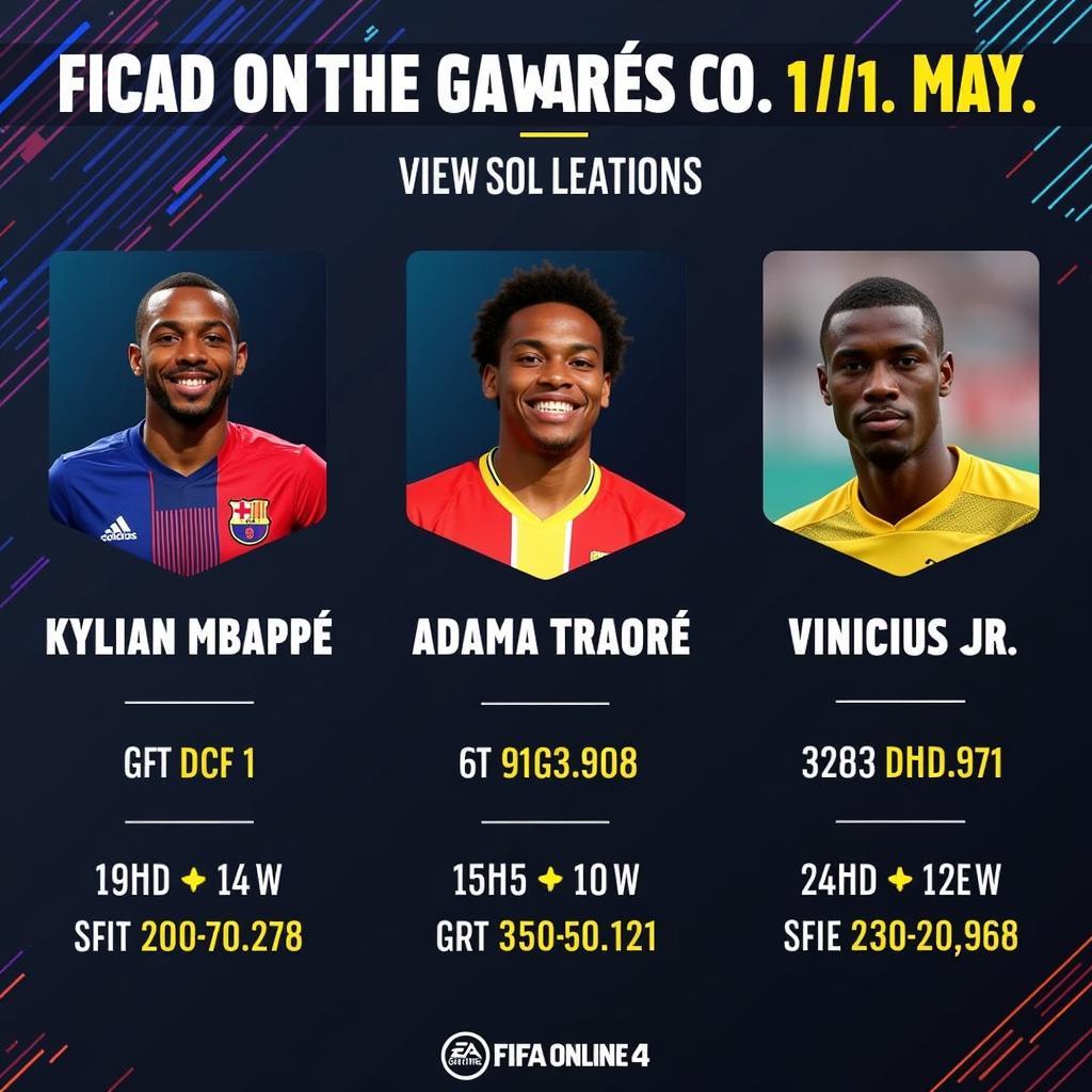 FO4 Fastest Wingers: Mbappe, Traore, Vinicius Jr.