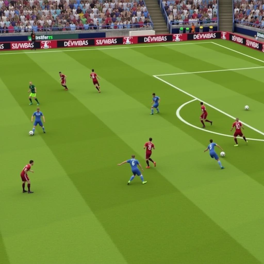  FIFA 11 Gameplay with Players